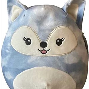 Tie dye husky squishmallow✨💙